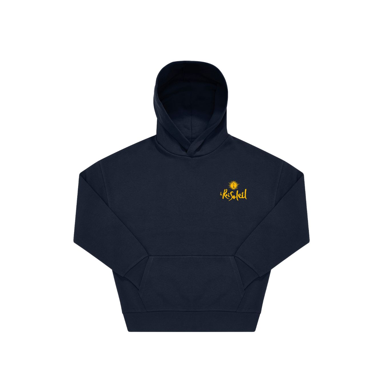 Sweat Oversized BLEU MARINE Cœur Dos