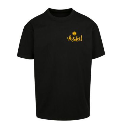 T-shirt Oversized Brodé NOIR