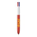 Stylo BIC 4 Couleurs Rouge