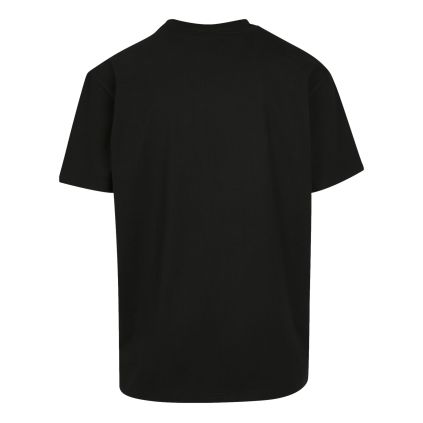 T-shirt oversize brodé noir Roi Soleil