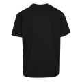 T-shirt oversize brodé noir Roi Soleil