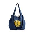 Sac Shopping Soleil Bleu Denim