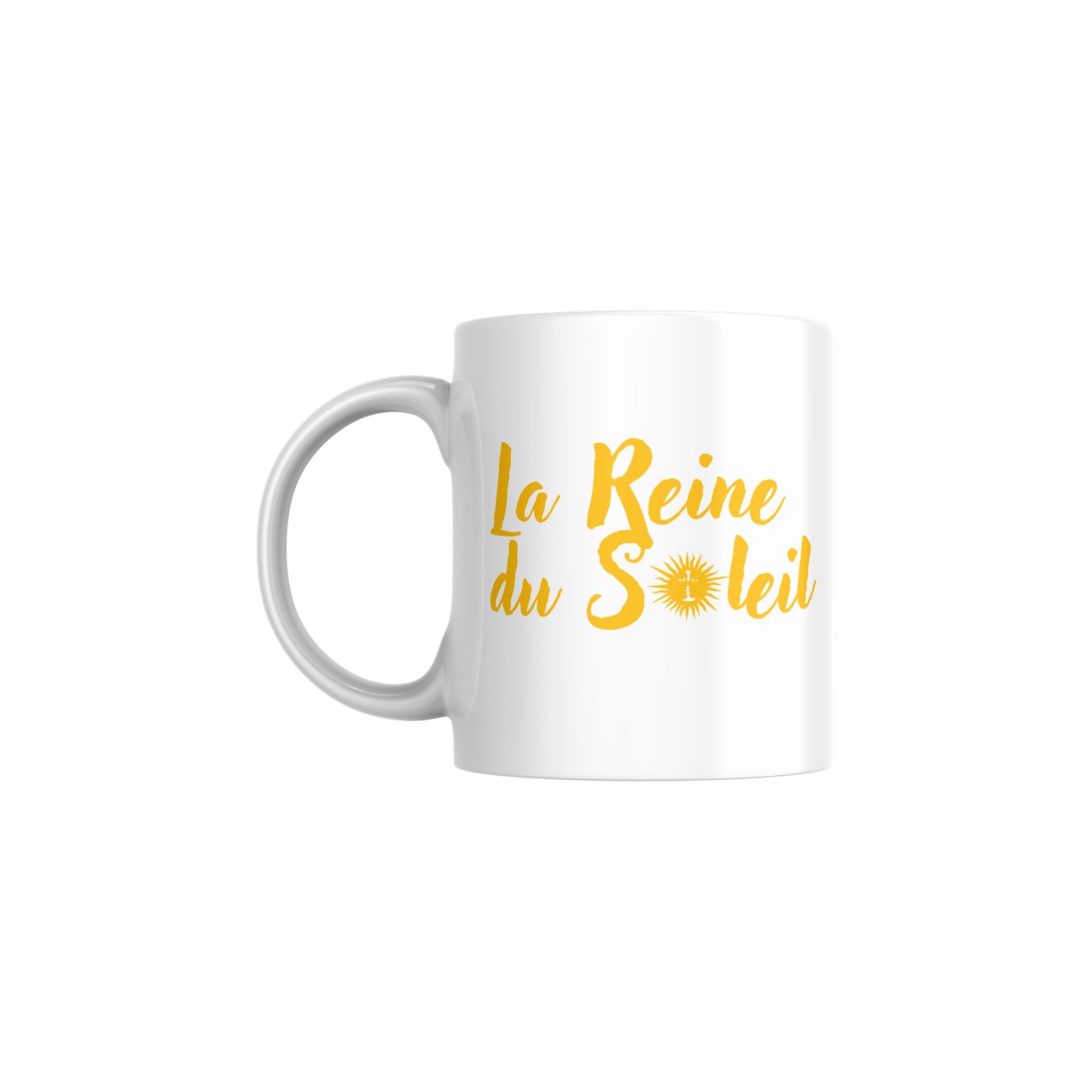 Mug blanc La Reine du Soleil