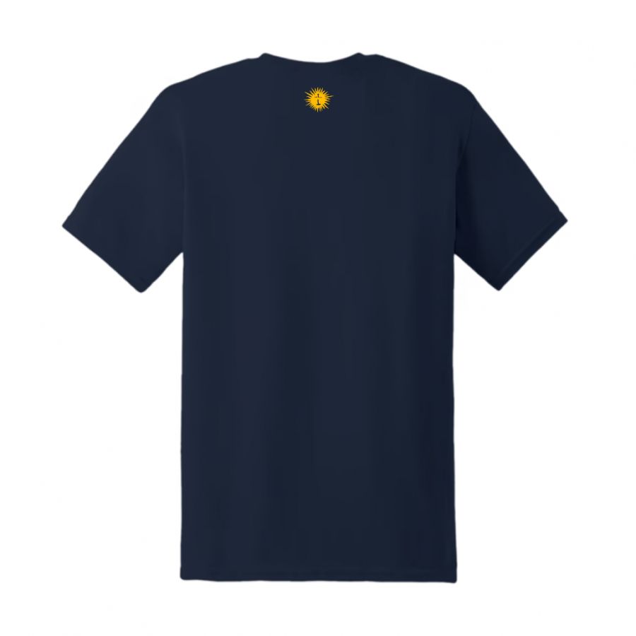 T-shirt bleu marine « Papa Soleil » – Le Roi Soleil